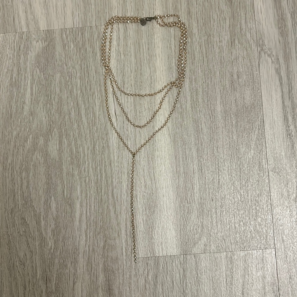 Three layered necklace